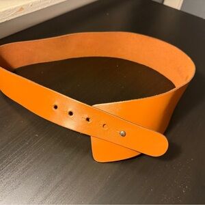 Vintage Tan Genuine Leather Outback Red Women’s Belt